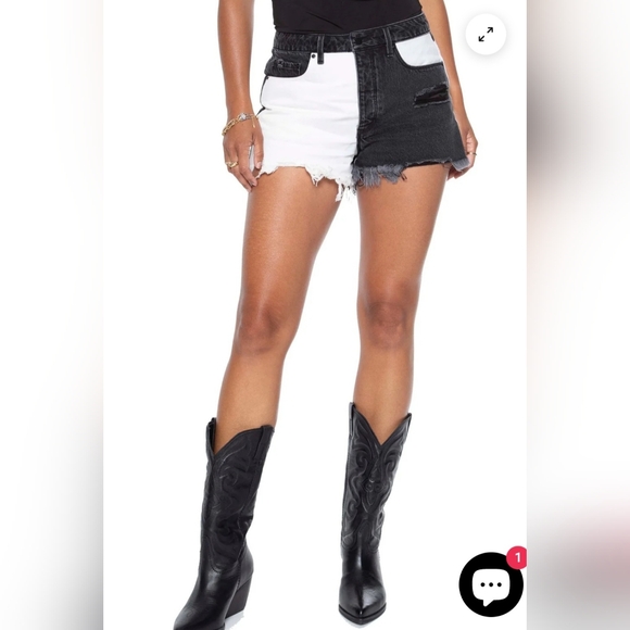 Blue Revival Siamese Twin Cut Off Shorts Sz 32 - Picture 1 of 8